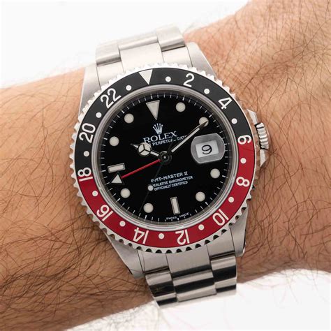 rolex gmt master ref 16710|Rolex GMT Master 16710 coke.